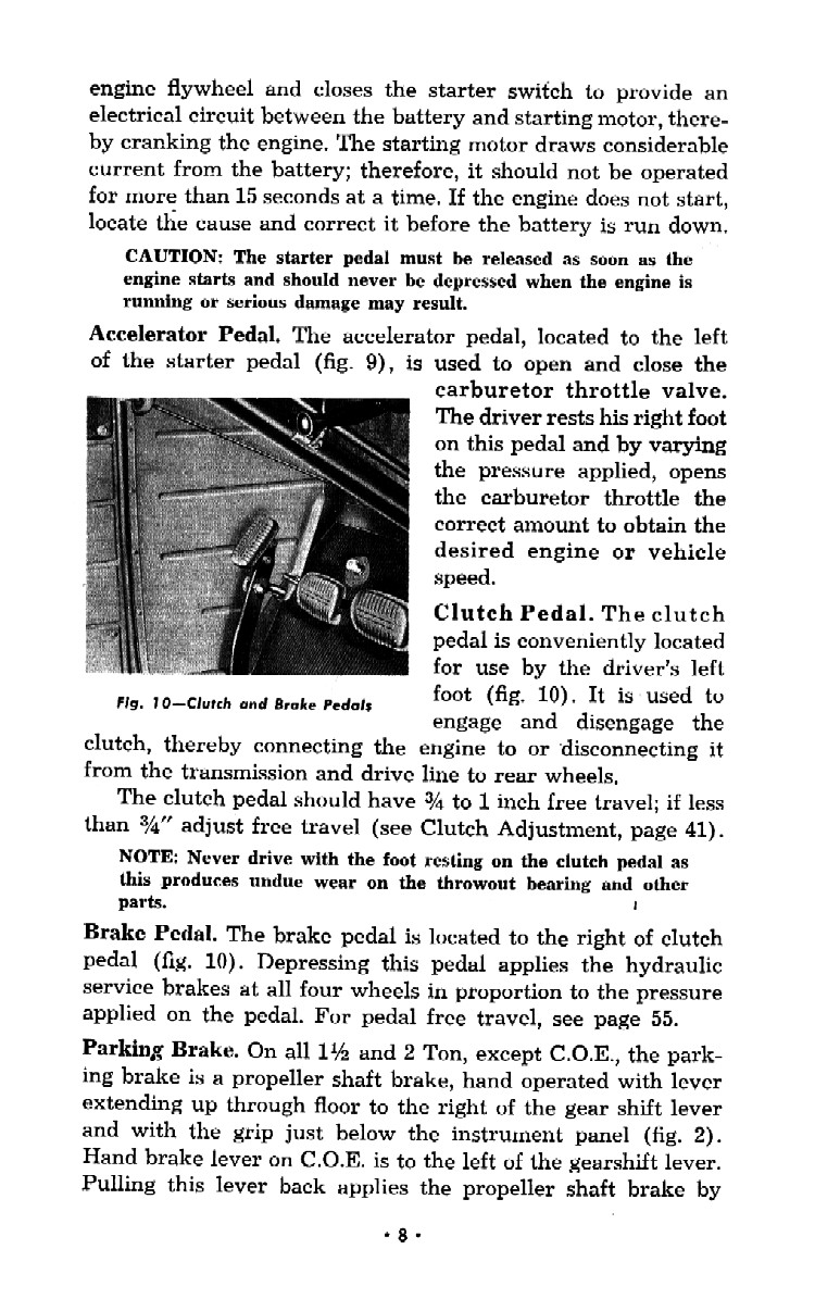 1952 Chevrolet Trucks Operators Manual Page 35